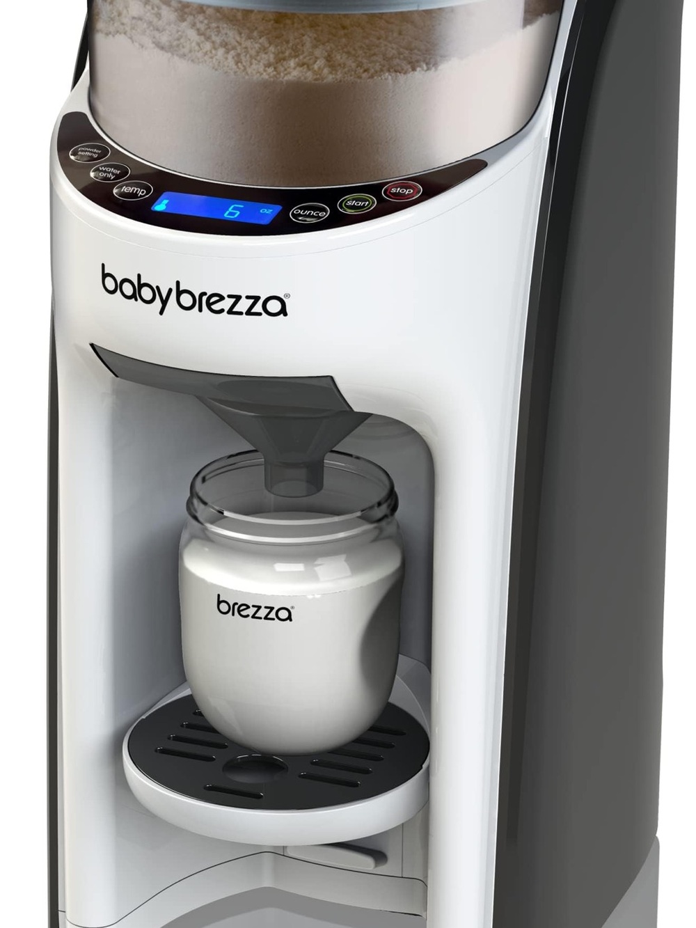 Baby brezza White & Gray Formula Pro Baby Bottle Maker